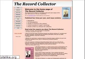 therecordcollector.org