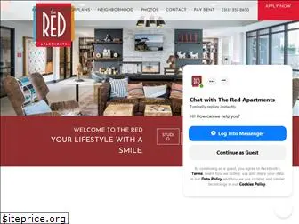 theredapartments.com