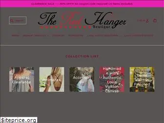 theredhangerboutique.com