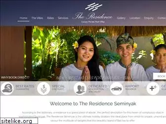 theresidenceseminyak.com