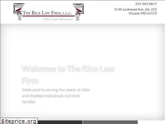 thericelawfirm.com