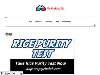 thericepuritytestt.com