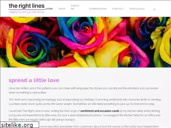 therightlines.co.uk