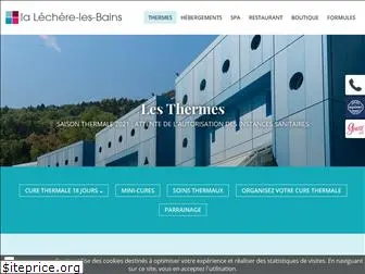 thermes-lalechere.com