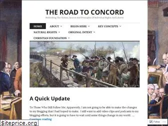 theroadtoconcord.com