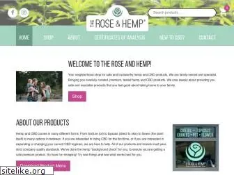 theroseandhemp.com