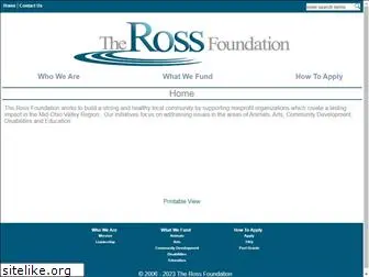 therossfoundation.org