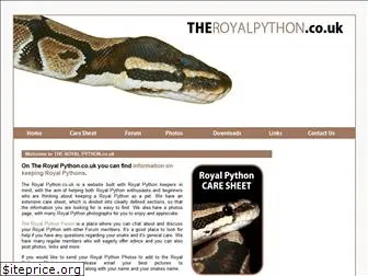 theroyalpython.co.uk