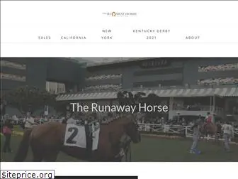 therunawayhorse.com