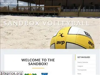 thesandboxvolleyball.com