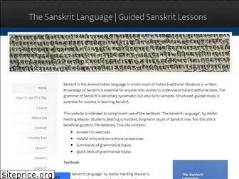 thesanskritlanguage.com