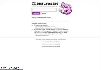 thesaurasize.com