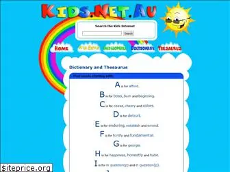 thesaurus.kids.net.au