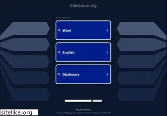 thesaurus.org