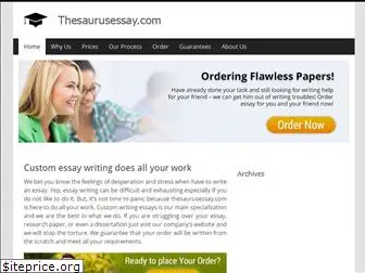 thesaurusessay.com