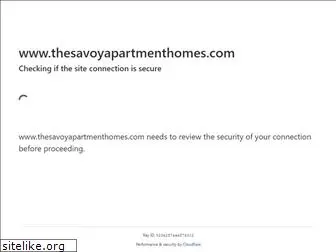 thesavoyapartmenthomes.com