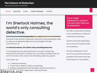 thescienceofdeduction.co.uk