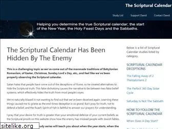 thescripturalcalendar.com