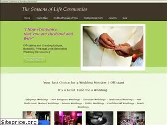 theseasonsoflifeceremonies.com