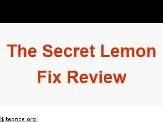 thesecretlemonfixreview.com