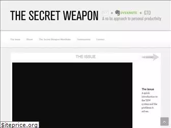 thesecretweapon.org