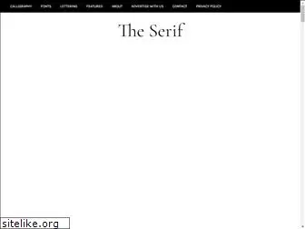 theserif.net