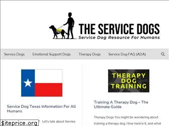 theservicedogs.com