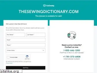 thesewingdictionary.com