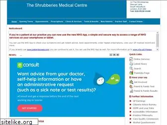 theshrubberiesmedicalcentre.co.uk