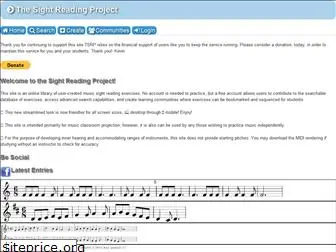 thesightreadingproject.com