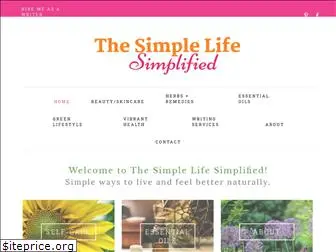 thesimplelifesimplified.com