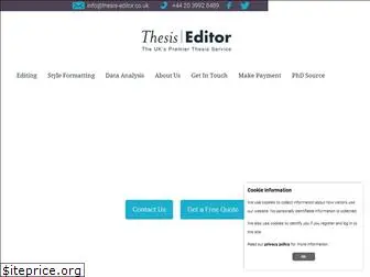 thesis-editor.co.uk