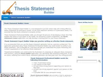 thesisstatementbuilder.com