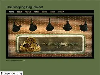 thesleepingbagproject.org