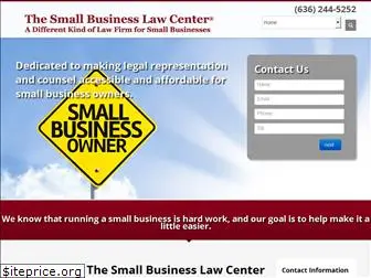 thesmallbusinesslawcenter.com