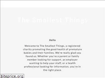 thesmallestthings.org