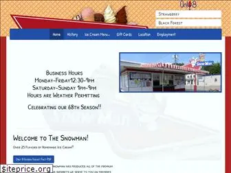 thesnowmanicecream.com