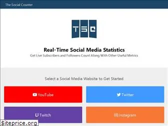 thesocialcounter.com