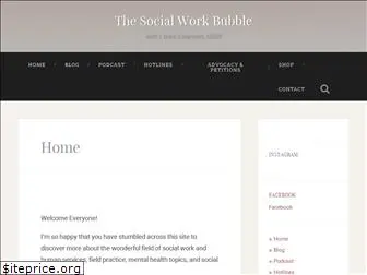 thesocialworkbubble.com