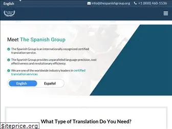 thespanishgroup.org