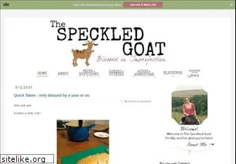 thespeckledgoatblog.com