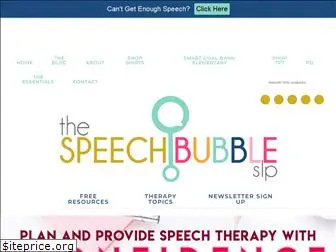 thespeechbubbleslp.com