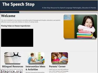 thespeechstop.com