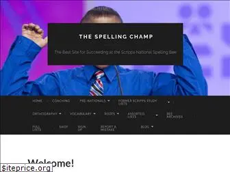 thespellingchamp.com