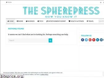 thespherepress.com