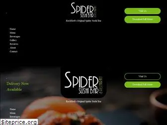 thespidersushibar.com