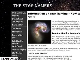 thestarnamers.com