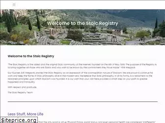 thestoicregistry.org