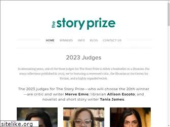 thestoryprize.org