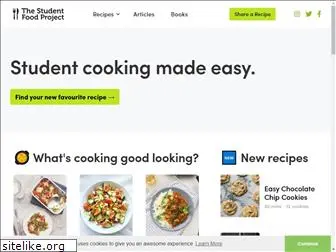 thestudentfoodproject.com